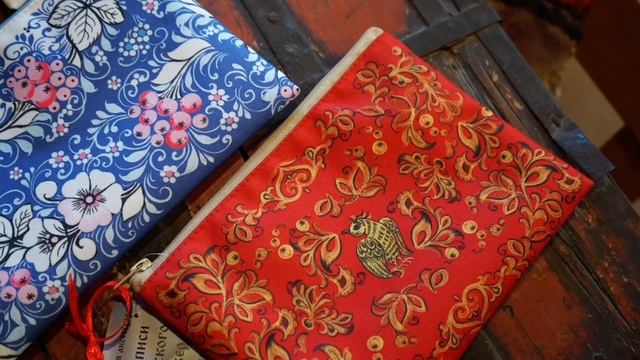 Телега сувениров. Росписи Русского Севера