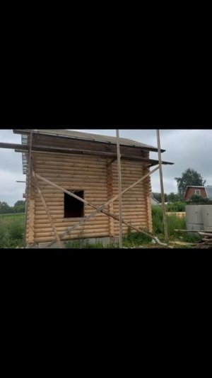 Дом из качественного бревна в деревне Бахтеево - Сова в подарок при покупки дома !