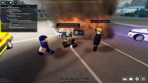 ROBLOX Kemerovo RP Играю за Полицию и Пожарного