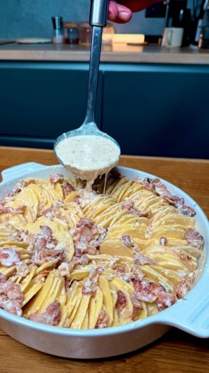 Картофельный гратен в духовке