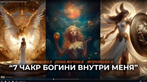 СИЛЬНАЯ ДИНАМИЧНАЯ МЕДИТАЦИЯ «7 ЧАКР БОГИНИ ВНУТРИ МЕНЯ»