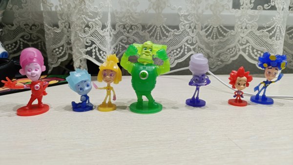 Обзор на фигурки Фиксиков из Rostic's