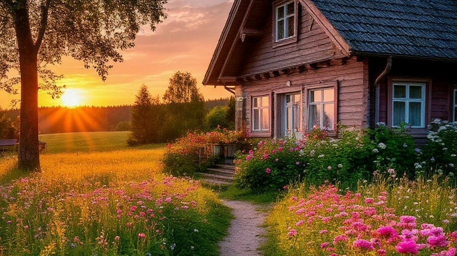 Домик окнами в сад .Братья Радченко . смотреть онлайн