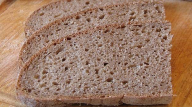 Хлеб «Украинский» подовый (80% ржаной муки) смотреть онлайн