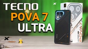 Обзор смартфона Tecno Pova 7 Ultra 5G глазами реального пользователя со всеми тестами.