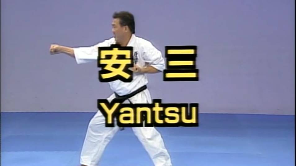 Янцу - Ката Карате Кёкусинкай (Kata Yantsu - 安三)v.1 смотреть онлайн