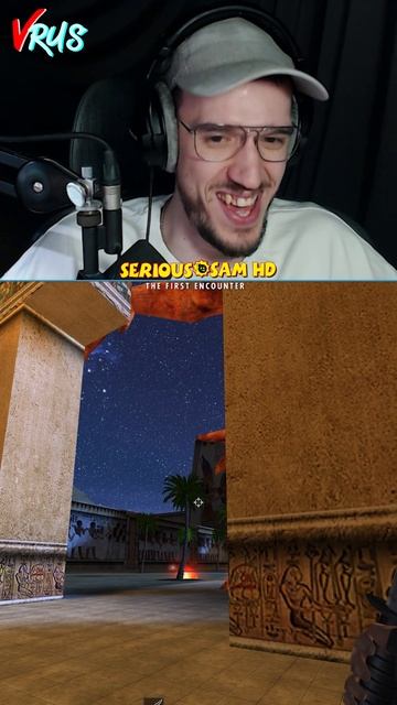 Serious Sam: ШИРОКИЙ дядя ИДЁТ на меня! 💀😱 #Shorts #SeriousSamTFE #СерьезныйСэм #VRuS #Летсплей