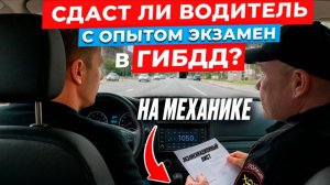 Сдаст ли водитель трамвая экзамен по вождению?