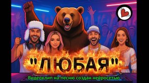 ЛЮБАЯ-премьера песни и клипа, создано с помощью НЕЙРОСЕТЕЙ!