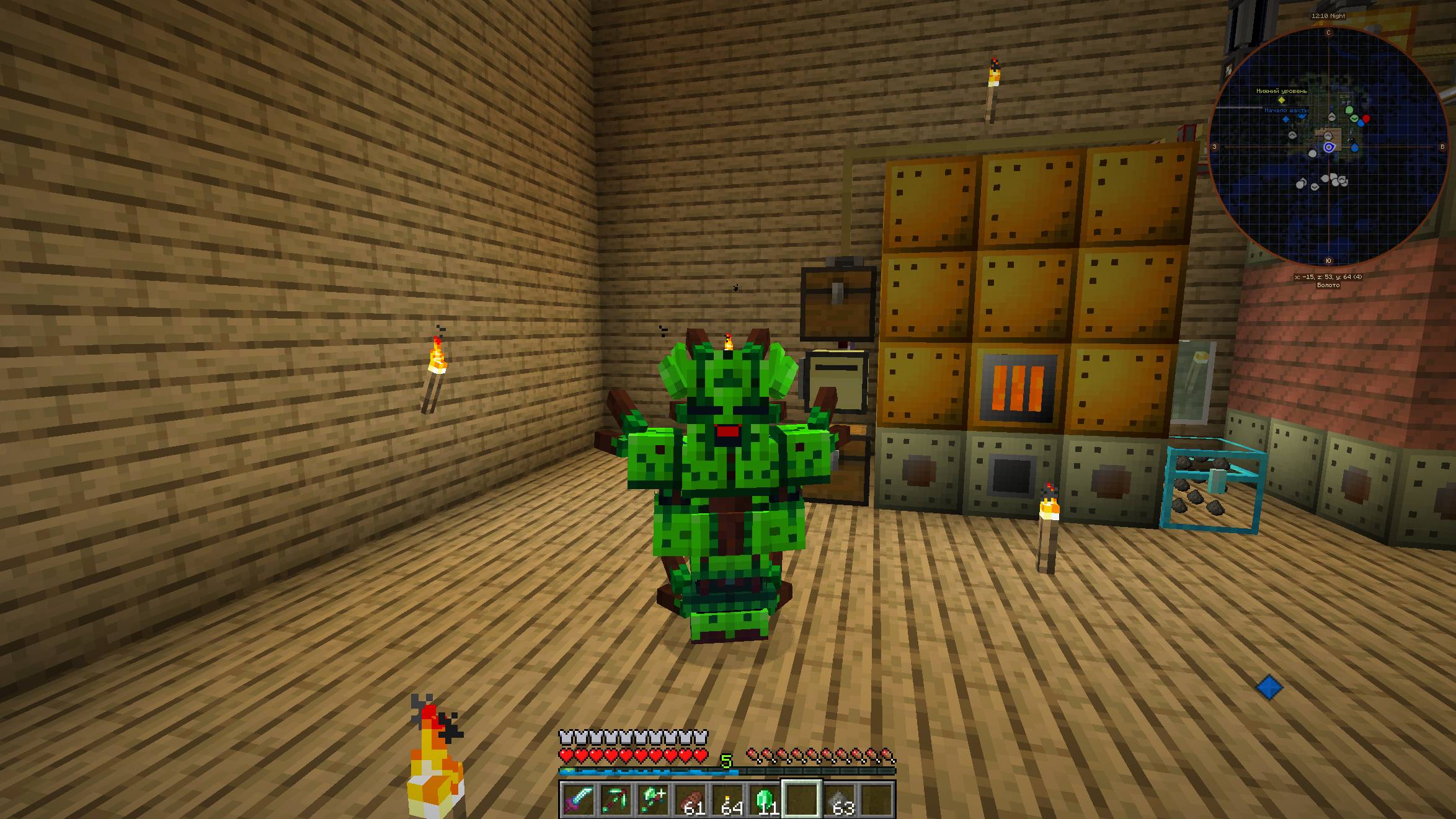 Minecraft fabric 1.20.1 computer craft botania ферма магии