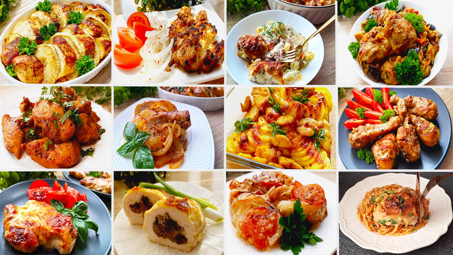 Топ-12 🔥Простые и Вкусные рецепты из курицы, которые можно готовить Каждый День! смотреть онлайн