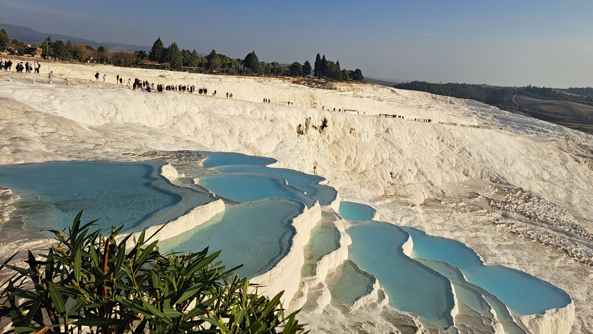 Травертины Памуккале, Турция (сентябрь 2025) смотреть онлайн