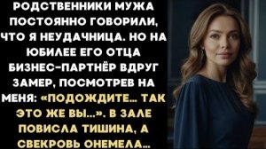 ИСТОРИИ ИЗ ЖИЗНИ/Родственники мужа постоянно говорили, что я неудачница/Рассказ жизненный онлайн