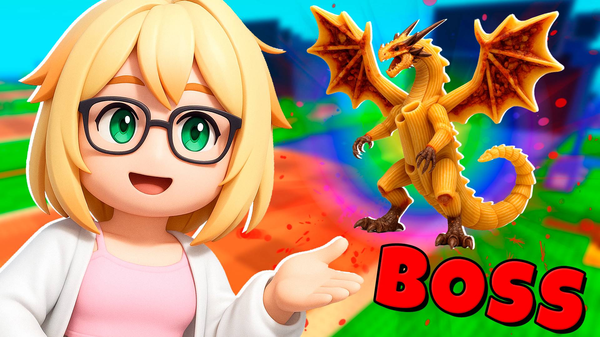 БОСС Каннеллони Драгони ПРОТИВ растений в Plants Vs Brainrots Роблокс ! смотреть онлайн