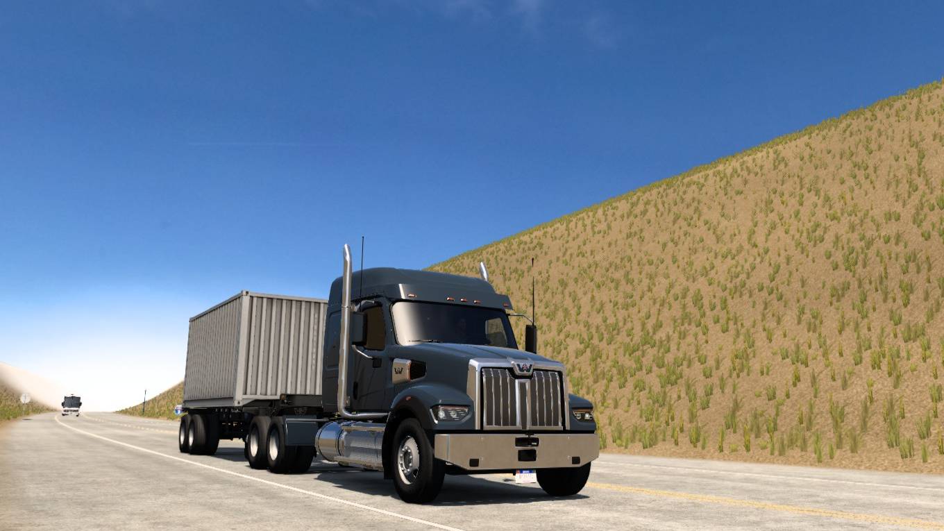 American Truck Simulator 1.55 Map MADMAX #3 смотреть онлайн