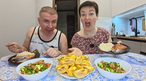 Мукбанг ОБАЛДЕЛИ от последних новостей! ПОХУДЕЛА вот на таких ПП ужинах ЛЕГКО! Болталка и вкусняшки