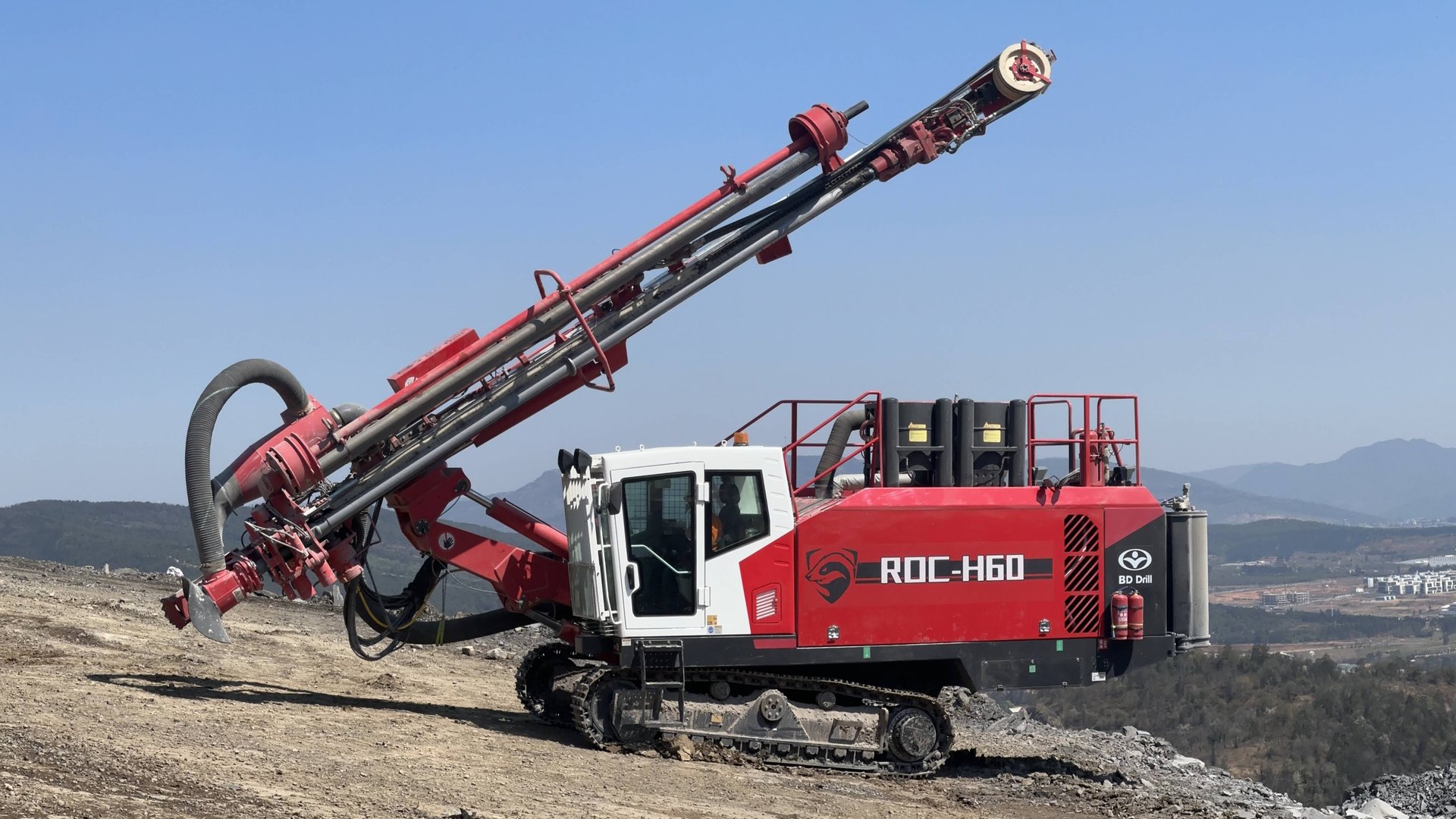 Буровой станок BD ROC H60 - русская версия