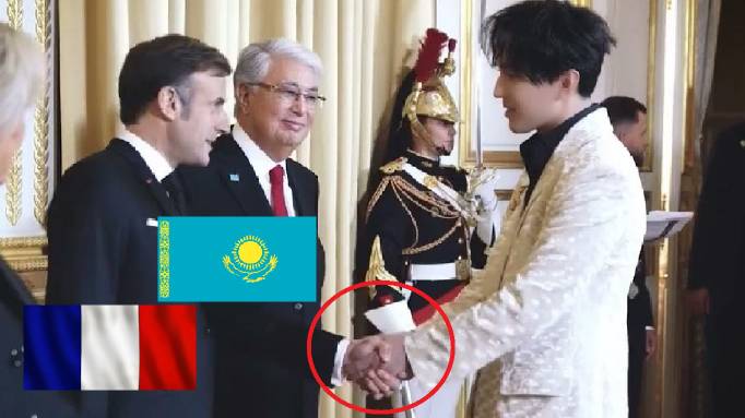 РЕАКЦИЯ ПРЕЗИДЕНТОВ ФРАНЦИИ И КАЗАХСТАНА НА ДИМАША (МАКРОН, ТОКАЕВ) смотреть онлайн