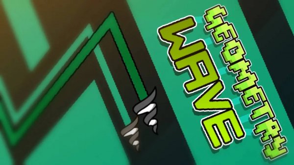 ИГРА С РЕЖИМОМ ВОЛНЫ из Geometry Dash