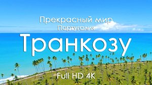 Транкозу, Португалия 4K | Атлантические пляжи и музыка фортепиано | Видео для релакса и вдохновения