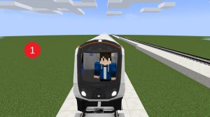 Обзор 1 линии моего метро в майнкрафт