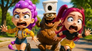 СПАСЕНИЕ РУМИ и БАЛЕРИНЫ КАПУЧИНЫ от ЗЛОГО ЛУЧШЕГО ДРУГА ДЕТСТВА! | смешная анимация ужасов