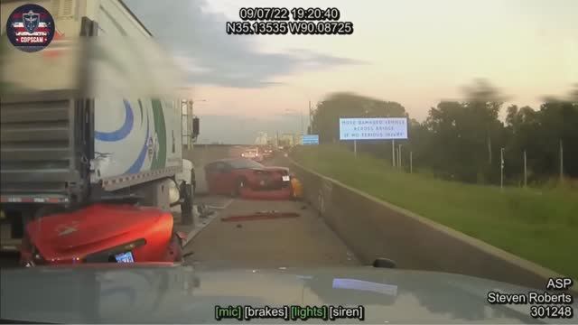 САМЫЕ ЖЕСТОКИЕ полицейские погони на высокой скорости, снятые на видеорегистратор 2025 года! #9 смотреть онлайн