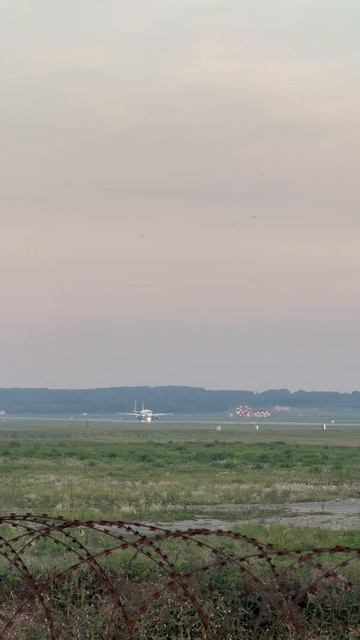 Посадка самолёта  а 320