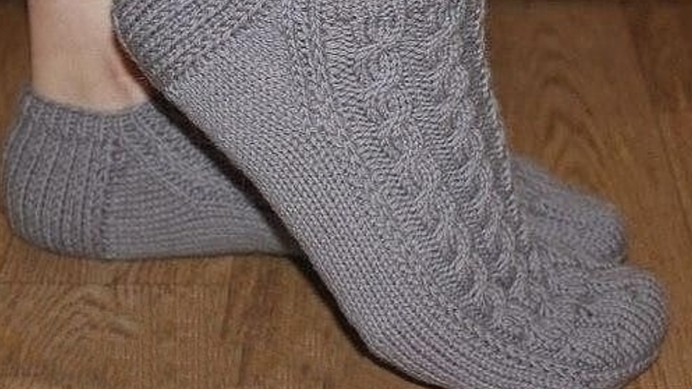 Следочки на 2х спицах✨ Описание 🍀 смотреть онлайн