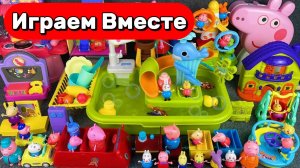 ИГРАЕМ ВМЕСТЕ В РАЗНОЦВЕТНЫЕ ТРАКТОРЫ НА ФЕРМЕ 🚜 МУЛЬТИКИ ПРО МАШИНКИ И ТРАКТОРЫ ДЛЯ ДЕТЕЙ