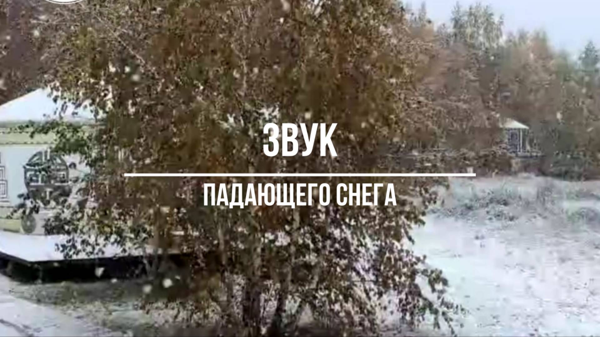 Звук падающего снега смотреть онлайн