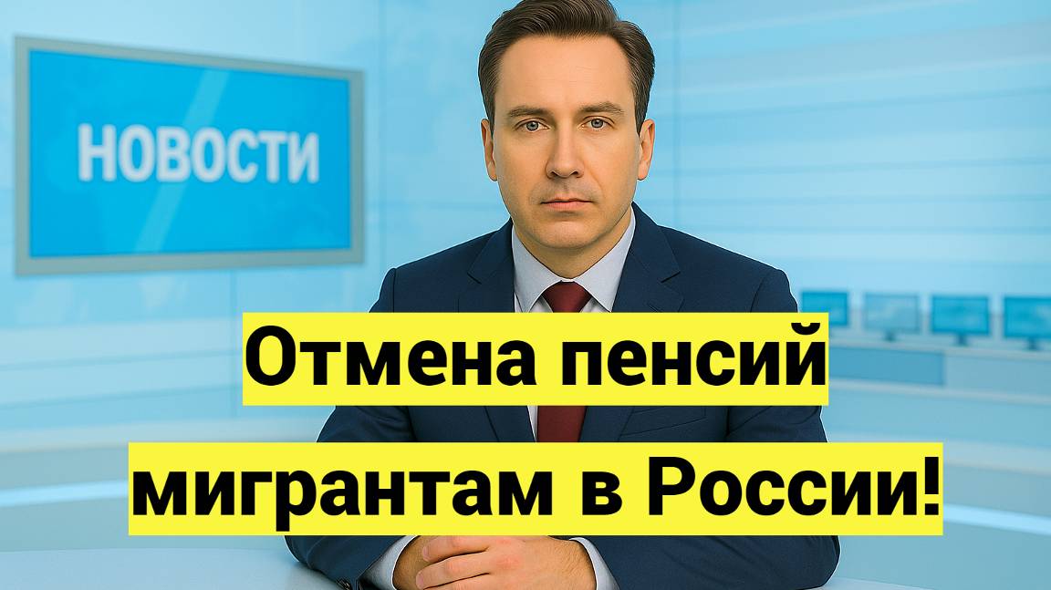 Отмена пенсий мигрантам в России смотреть онлайн