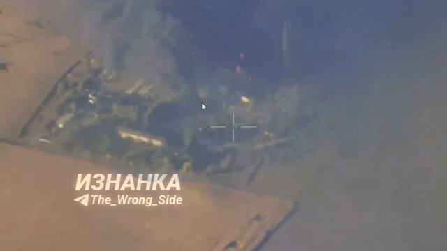 Удар БПЛА-камикадзе 'Герань' по ПС 330 кВ 'Нежин' 💥🇷🇺👊 смотреть онлайн