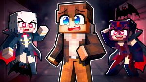 Человек Попал в Школу для Вампиров в Майнкрафт!