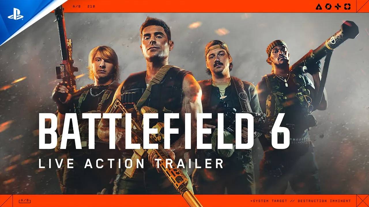 Battlefield 6 - Launch Live Action Trailer ｜ PS5 Games смотреть онлайн