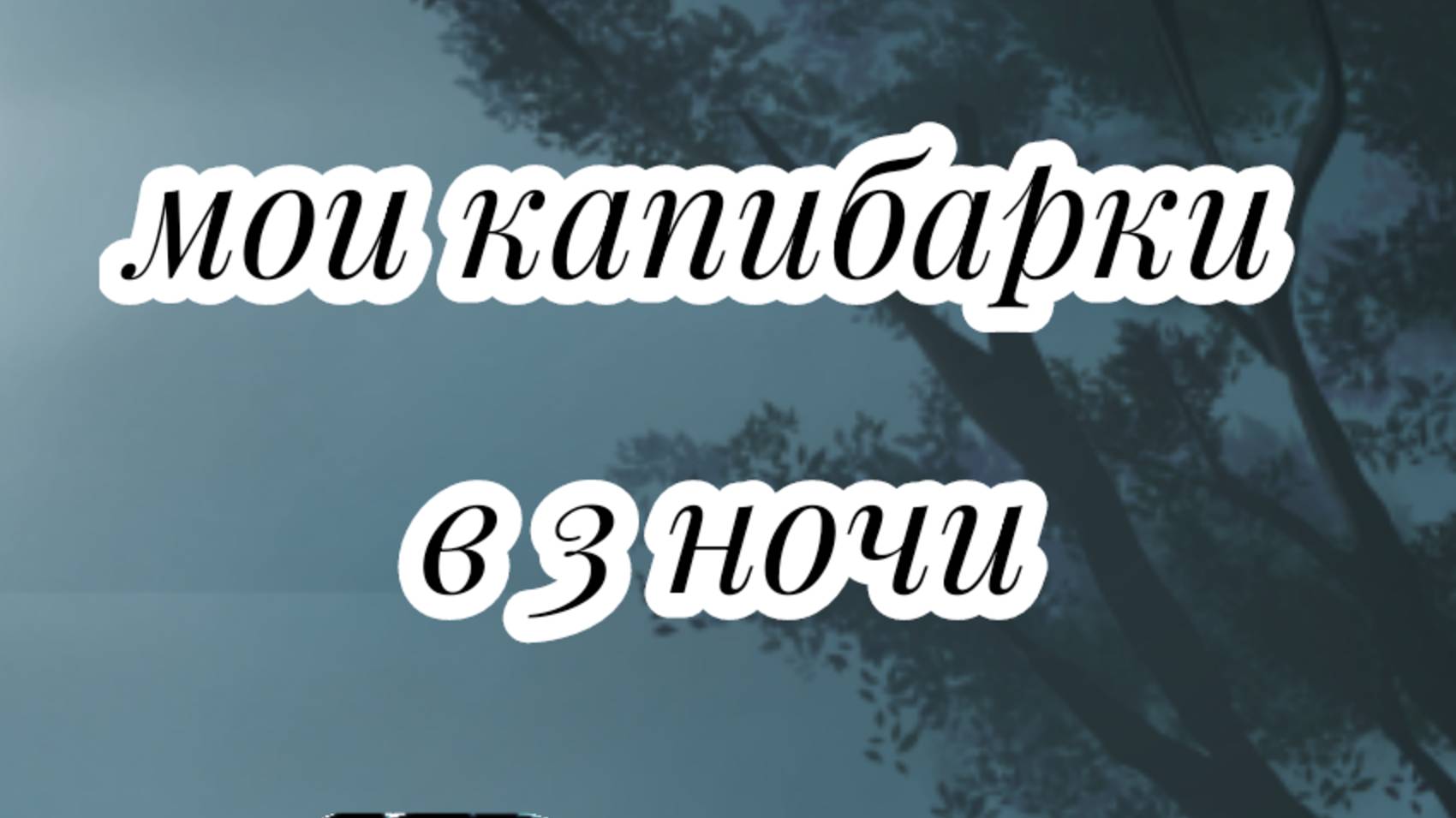 Мои капибары в 3 ночи смотреть онлайн