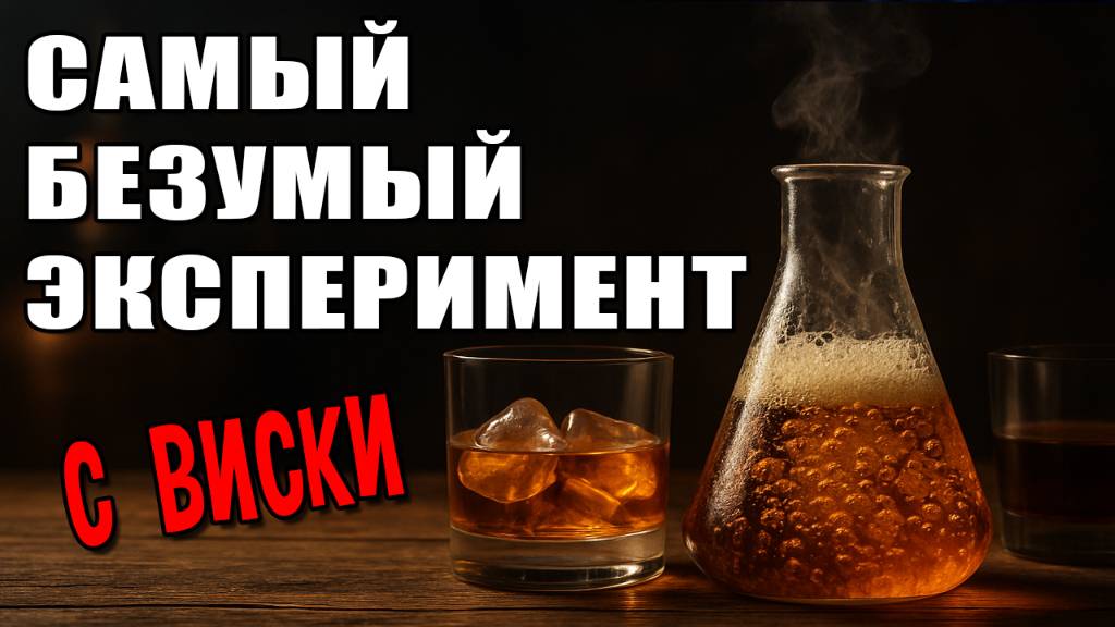 САМЫЙ БЕЗУМНЫЙ ЭКСПЕРИМЕНТ с домашним виски из концентрата и новыми дрожжами для виски смотреть онлайн