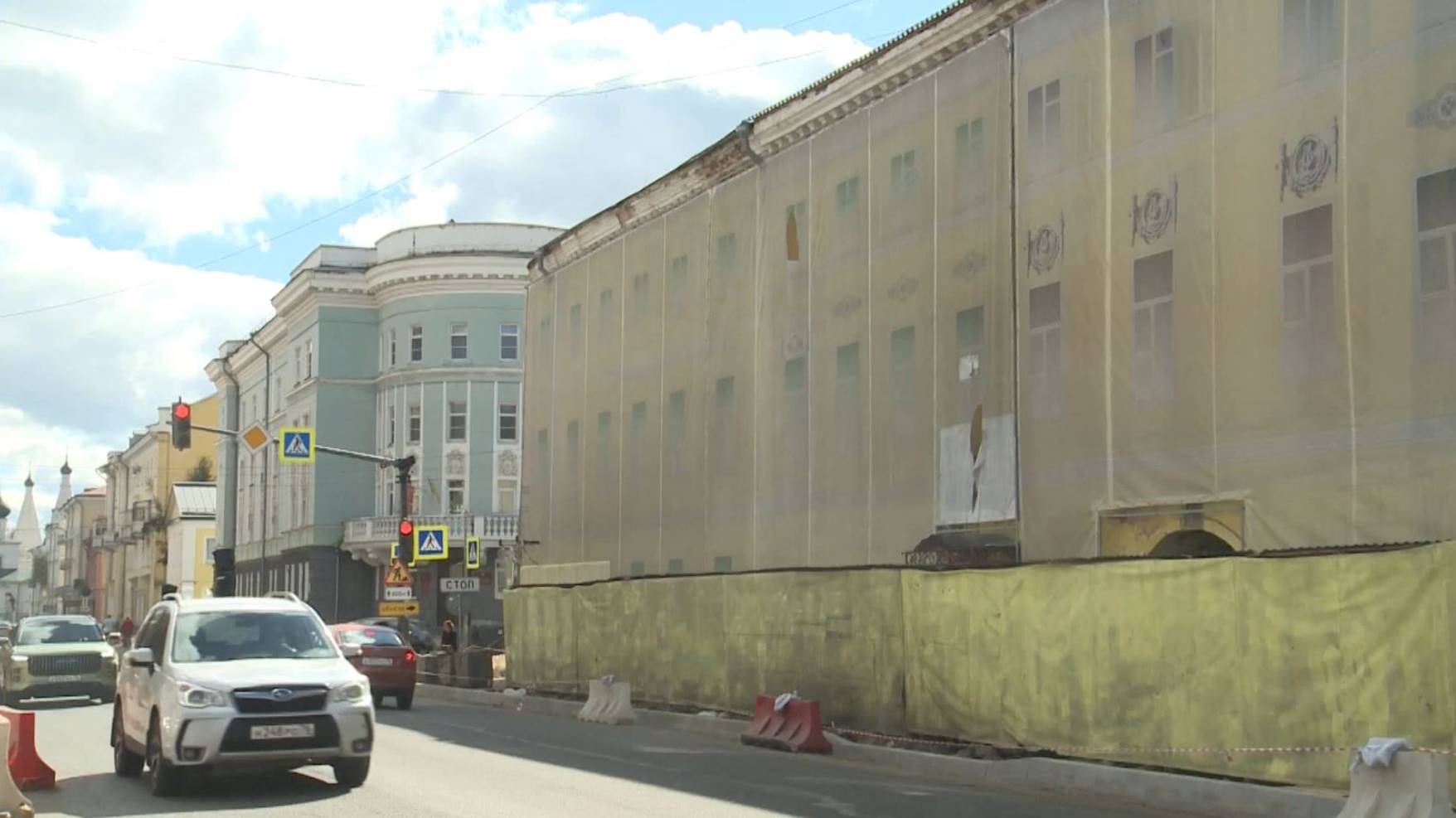 В Ярославле на месте горевшего дома на Трефолева будет гостиница смотреть онлайн