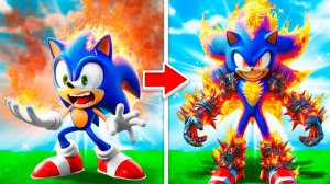 Прокачал Соника в Стихийного Соника в ГТА 5!