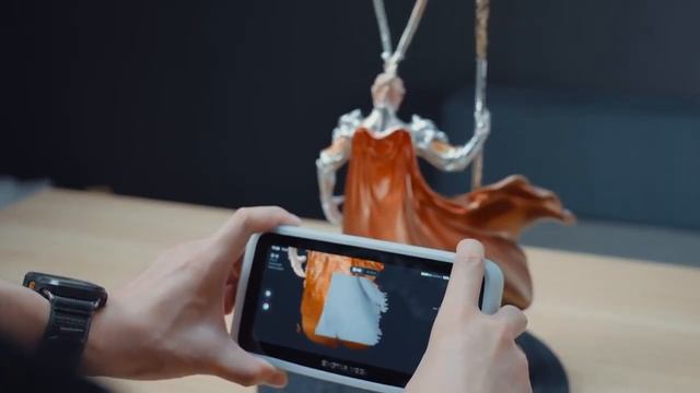 Портативный 3D-сканер Einstar VEGA с высокой точностью и автономной системой обработки смотреть онлайн