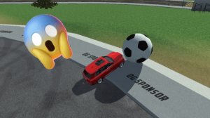 Я выкатил этот мяч в симулятор автомобиля 2| ДимА4 Car Simulator 2!