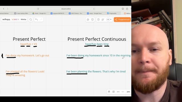 Present Perfect vs Present Perfect Continuous смотреть онлайн