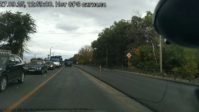 2025-09-27 12h 40m Пенза пробка Окружная дорога