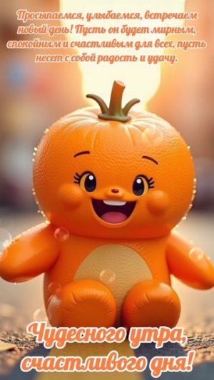 Пожелание доброго утра. С добрым утром.