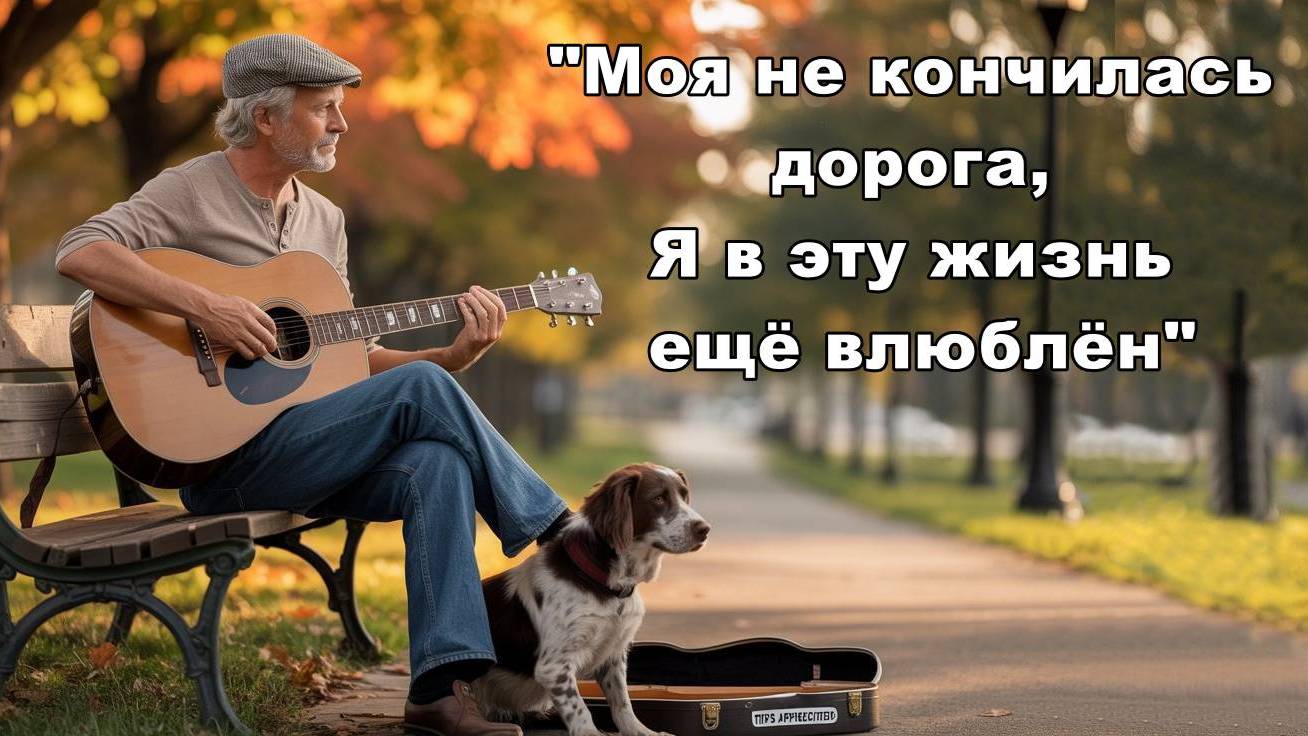 "Моя не кончилась дорога" Душевный ШАНСОН! смотреть онлайн