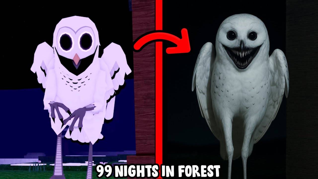 99 ночей в лесу - ROBLOX ПРОТИВ РЕАЛЬНОГО | Jumpscare