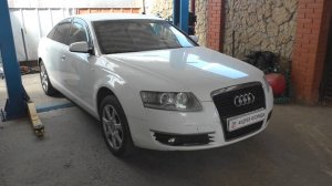 Поиск причины почему закусывает селектор на АУДИ А6 2008 AUDI A6 2,0 BPJ