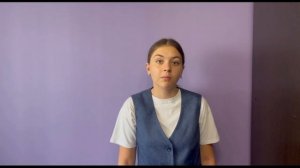 Хаустова Василиса, 13 лет, Н. Рубцов "Старая дорога", сентябрь 2025