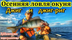 ОКУНЬ/РЫБАЛКА НА СПИННИНГ/ЛОВЛЯ ОКУНЯ НА ДЖИГ И ДЖИГ-РИГ/ПОИСК ХИЩНИКА С ЭХОЛОТОМ/КУЙБЫШЕВСКОЕ ВДХР.