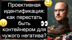 Как перестать быть контейнером для чужого негатива? Проективная идентификация. Руководство